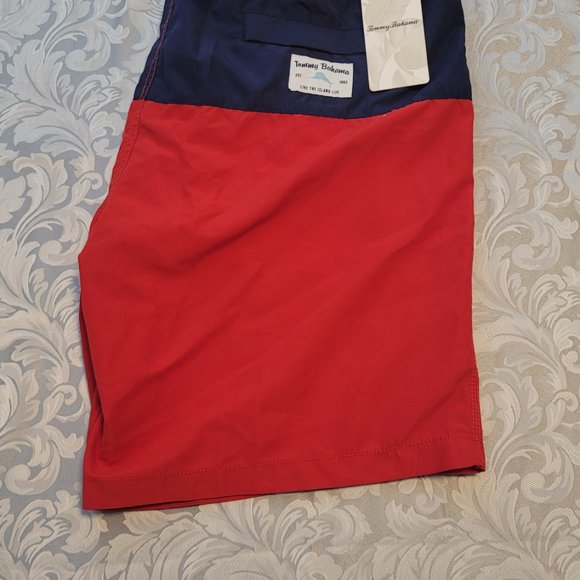 TOMMY BAHAMA MEN RIBBON RED SHORTS XXL - Picture 2 of 4